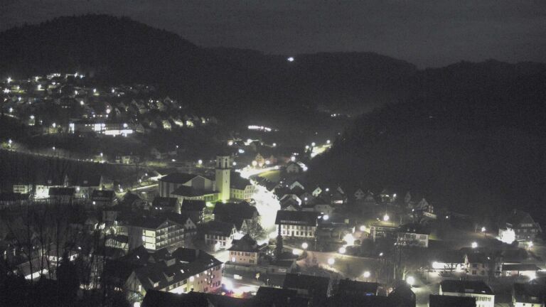 Dieses Bild zeigt eine Webcam-Aufnahme von Ottenhöfen, aufgenommen am Freitag, den 06.02.2026 um 06:40 Uhr