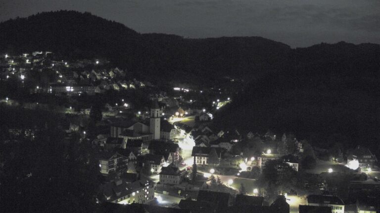 Dieses Bild zeigt eine Webcam-Aufnahme von Ottenhöfen, aufgenommen am Mittwoch, den 29.04.2026 um 00:00 Uhr