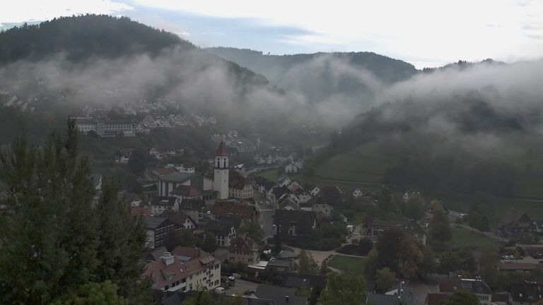 Dieses Bild zeigt eine Webcam-Aufnahme von Ottenhöfen, aufgenommen am Dienstag, den 20.10.2026 um 11:20 Uhr