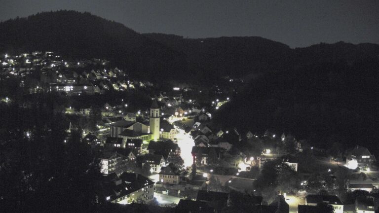 Dieses Bild zeigt eine Webcam-Aufnahme von Ottenhöfen, aufgenommen am Mittwoch, den 23.09.2026 um 20:30 Uhr