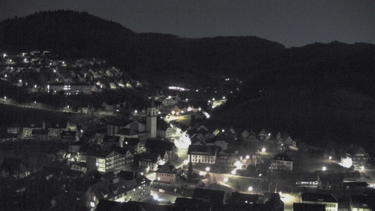 Dieses Bild zeigt eine Webcam-Aufnahme von Ottenhöfen, aufgenommen am Donnerstag, den 05.03.2026 um 04:30 Uhr