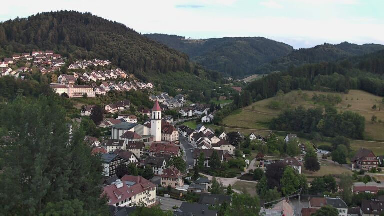 Dieses Bild zeigt eine Webcam-Aufnahme von Ottenhöfen, aufgenommen am Dienstag, den 14.07.2026 um 20:50 Uhr