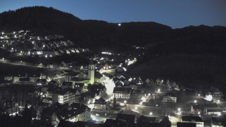 Dieses Bild zeigt eine Webcam-Aufnahme von Ottenhöfen, aufgenommen am Montag, den 02.03.2026 um 06:10 Uhr