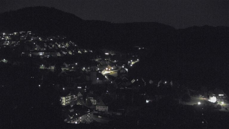 Dieses Bild zeigt eine Webcam-Aufnahme von Ottenhöfen, aufgenommen am Dienstag, den 09.06.2026 um 23:00 Uhr