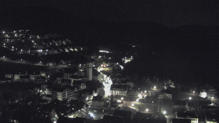 Dieses Bild zeigt eine Webcam-Aufnahme von Ottenhöfen, aufgenommen am Donnerstag, den 12.02.2026 um 02:30 Uhr