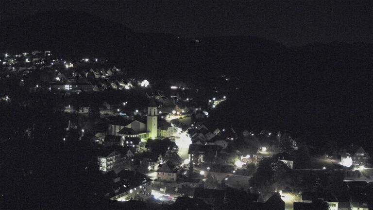 Dieses Bild zeigt eine Webcam-Aufnahme von Ottenhöfen, aufgenommen am Samstag, den 05.09.2026 um 22:30 Uhr