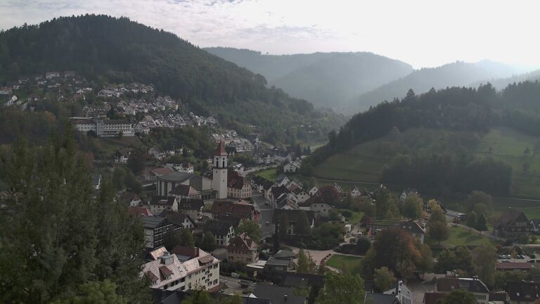 Dieses Bild zeigt eine Webcam-Aufnahme von Ottenhöfen, aufgenommen am Dienstag, den 20.10.2026 um 14:30 Uhr