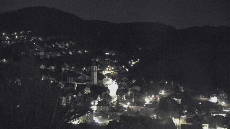 Dieses Bild zeigt eine Webcam-Aufnahme von Ottenhöfen, aufgenommen am Dienstag, den 07.07.2026 um 03:30 Uhr