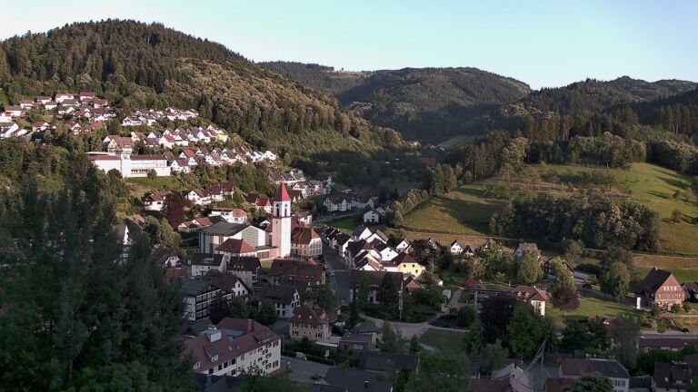 Dieses Bild zeigt eine Webcam-Aufnahme von Ottenhöfen, aufgenommen am Mittwoch, den 24.06.2026 um 20:30 Uhr