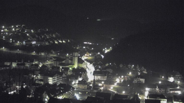 Dieses Bild zeigt eine Webcam-Aufnahme von Ottenhöfen, aufgenommen am Samstag, den 14.03.2026 um 05:40 Uhr