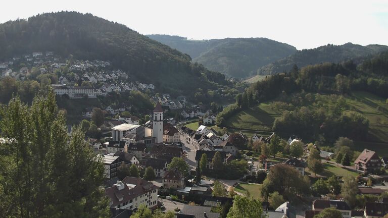 Dieses Bild zeigt eine Webcam-Aufnahme von Ottenhöfen, aufgenommen am Mittwoch, den 07.10.2026 um 10:40 Uhr