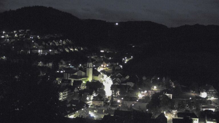 Dieses Bild zeigt eine Webcam-Aufnahme von Ottenhöfen, aufgenommen am Samstag, den 05.09.2026 um 05:50 Uhr