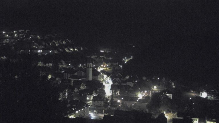Dieses Bild zeigt eine Webcam-Aufnahme von Ottenhöfen, aufgenommen am Freitag, den 02.10.2026 um 00:30 Uhr