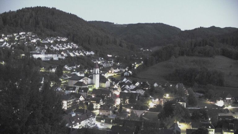 Dieses Bild zeigt eine Webcam-Aufnahme von Ottenhöfen, aufgenommen am Freitag, den 11.09.2026 um 20:30 Uhr