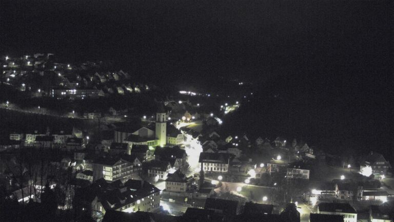 Dieses Bild zeigt eine Webcam-Aufnahme von Ottenhöfen, aufgenommen am Sonntag, den 15.03.2026 um 05:00 Uhr