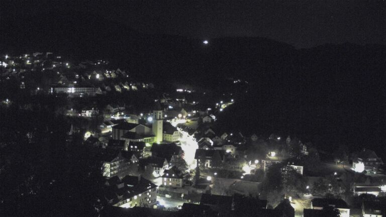 Dieses Bild zeigt eine Webcam-Aufnahme von Ottenhöfen, aufgenommen am Donnerstag, den 22.10.2026 um 06:20 Uhr
