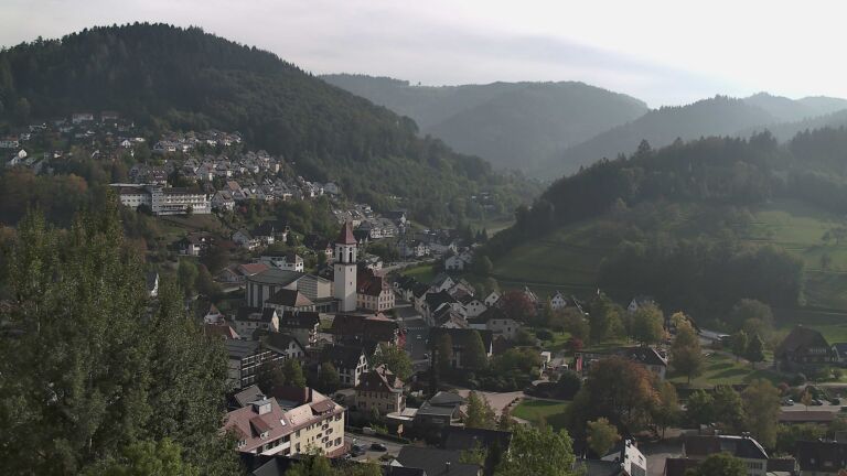 Dieses Bild zeigt eine Webcam-Aufnahme von Ottenhöfen, aufgenommen am Dienstag, den 20.10.2026 um 15:20 Uhr