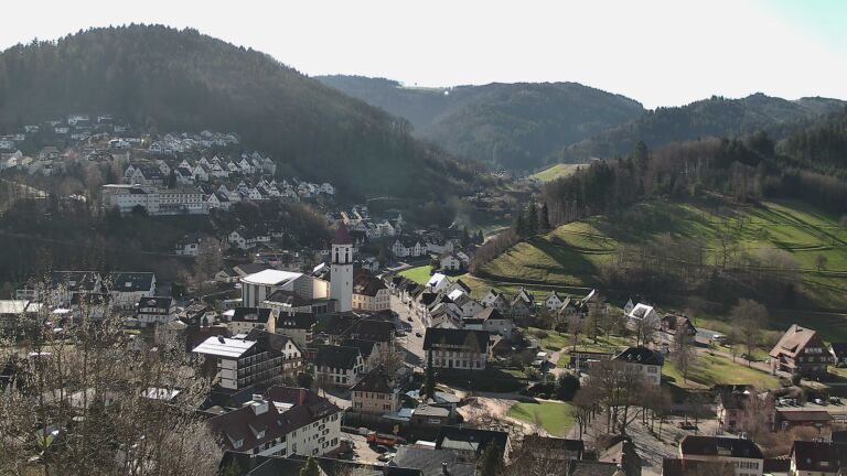 Dieses Bild zeigt eine Webcam-Aufnahme von Ottenhöfen, aufgenommen am Montag, den 02.03.2026 um 10:10 Uhr