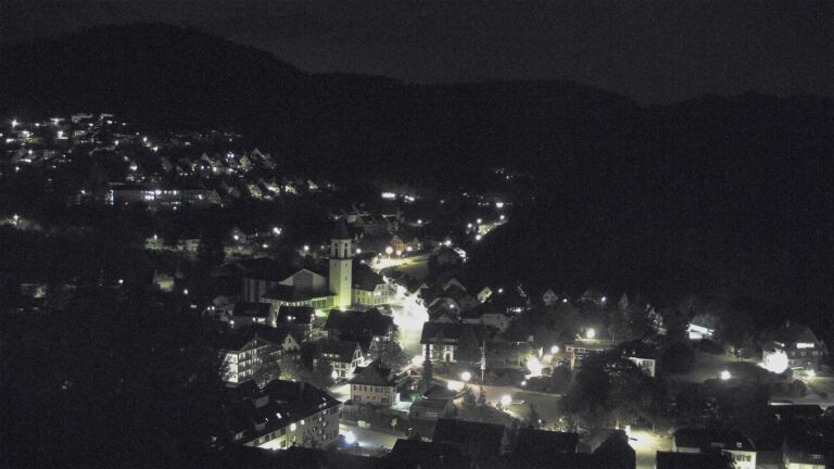 Dieses Bild zeigt eine Webcam-Aufnahme von Ottenhöfen, aufgenommen am Freitag, den 08.05.2026 um 22:30 Uhr