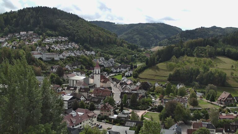 Dieses Bild zeigt eine Webcam-Aufnahme von Ottenhöfen, aufgenommen am Mittwoch, den 09.09.2026 um 11:50 Uhr