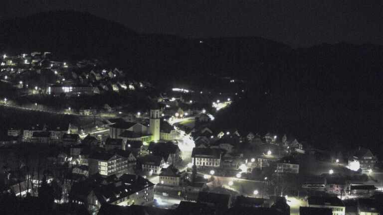 Dieses Bild zeigt eine Webcam-Aufnahme von Ottenhöfen, aufgenommen am Samstag, den 28.02.2026 um 05:40 Uhr