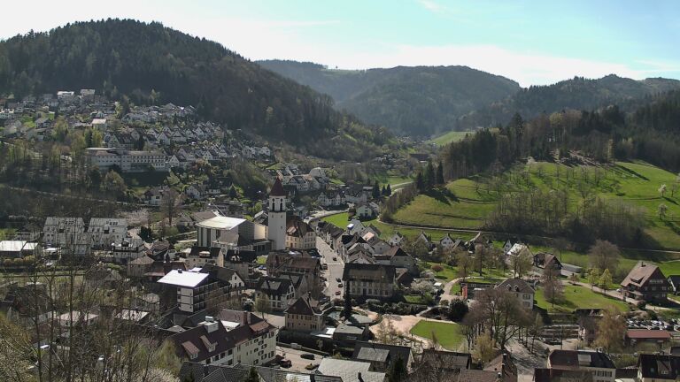 Dieses Bild zeigt eine Webcam-Aufnahme von Ottenhöfen, aufgenommen am Mittwoch, den 08.04.2026 um 11:40 Uhr