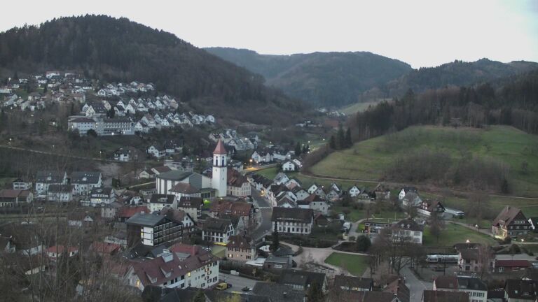 Dieses Bild zeigt eine Webcam-Aufnahme von Ottenhöfen, aufgenommen am Freitag, den 20.03.2026 um 06:10 Uhr