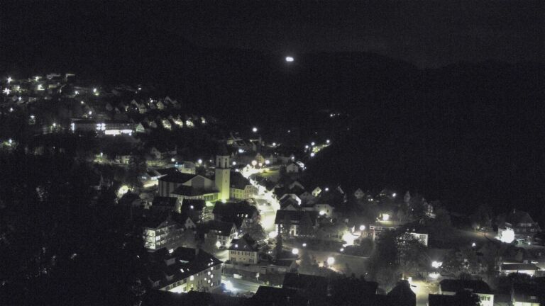 Dieses Bild zeigt eine Webcam-Aufnahme von Ottenhöfen, aufgenommen am Samstag, den 24.10.2026 um 06:30 Uhr
