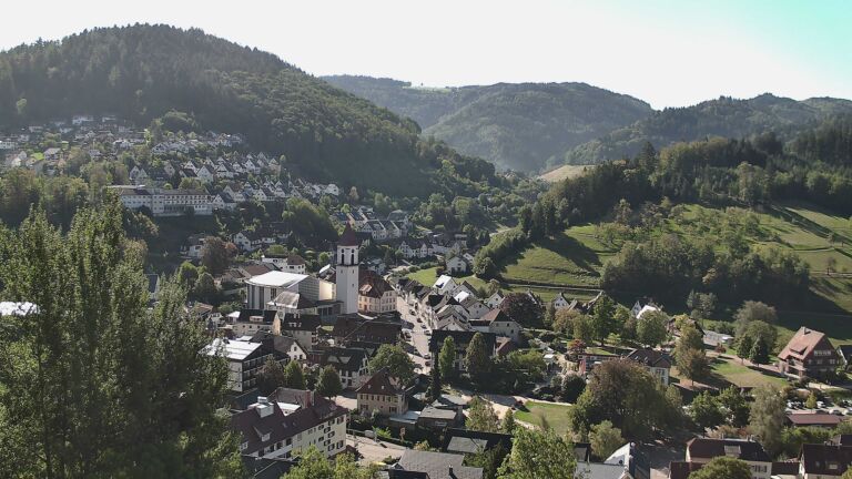 Dieses Bild zeigt eine Webcam-Aufnahme von Ottenhöfen, aufgenommen am Mittwoch, den 23.09.2026 um 10:50 Uhr