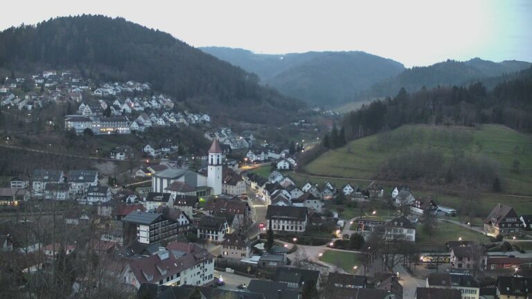 Dieses Bild zeigt eine Webcam-Aufnahme von Ottenhöfen, aufgenommen am Montag, den 09.03.2026 um 06:30 Uhr