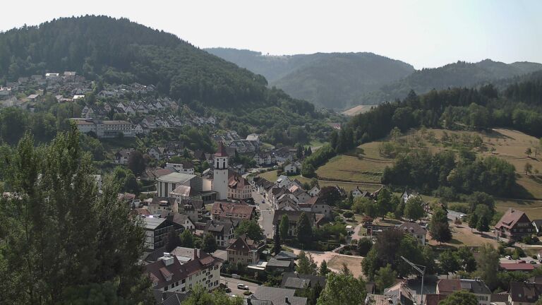 Dieses Bild zeigt eine Webcam-Aufnahme von Ottenhöfen, aufgenommen am Freitag, den 31.07.2026 um 11:20 Uhr