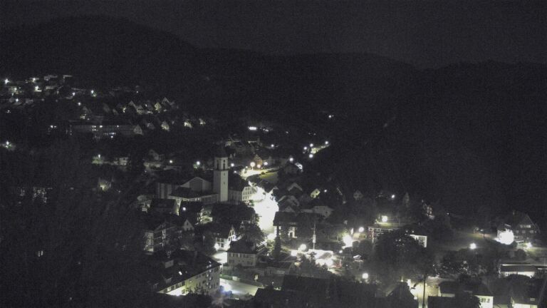 Dieses Bild zeigt eine Webcam-Aufnahme von Ottenhöfen, aufgenommen am Sonntag, den 21.06.2026 um 03:30 Uhr