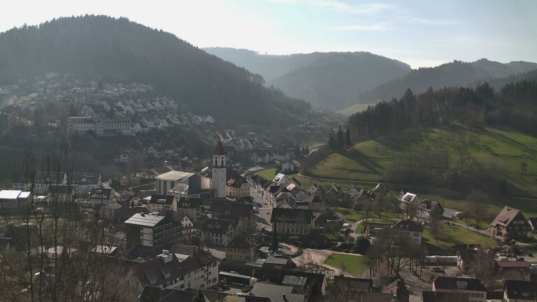 Dieses Bild zeigt eine Webcam-Aufnahme von Ottenhöfen, aufgenommen am Donnerstag, den 19.03.2026 um 10:00 Uhr