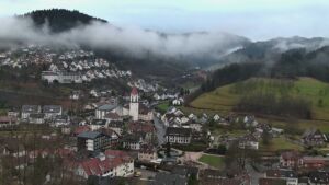 Dieses Bild zeigt eine Webcam-Aufnahme von Ottenhöfen, aufgenommen am Dienstag, den 24.02.2026 um 17:10 Uhr