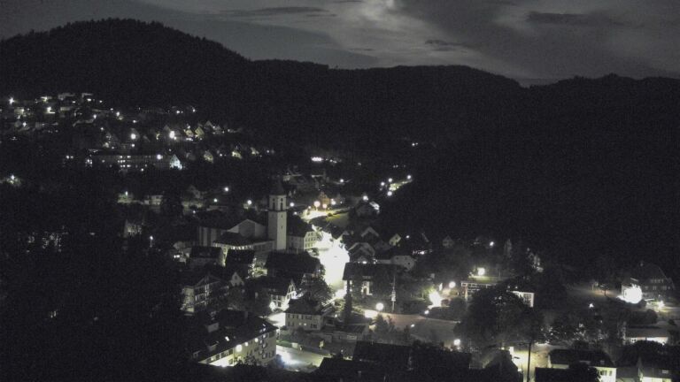 Dieses Bild zeigt eine Webcam-Aufnahme von Ottenhöfen, aufgenommen am Dienstag, den 30.06.2026 um 00:30 Uhr