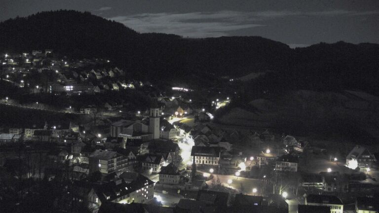 Dieses Bild zeigt eine Webcam-Aufnahme von Ottenhöfen, aufgenommen am Mittwoch, den 04.02.2026 um 00:00 Uhr