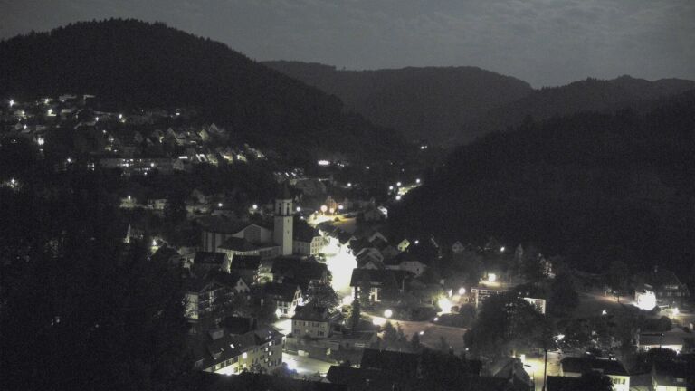 Dieses Bild zeigt eine Webcam-Aufnahme von Ottenhöfen, aufgenommen am Freitag, den 31.07.2026 um 03:00 Uhr