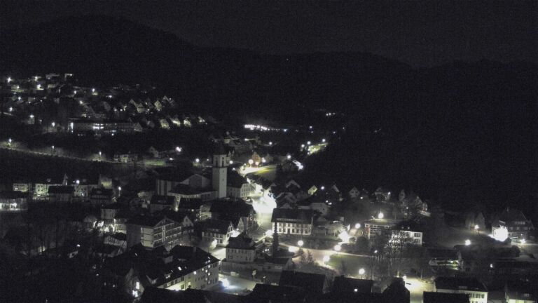 Dieses Bild zeigt eine Webcam-Aufnahme von Ottenhöfen, aufgenommen am Donnerstag, den 09.04.2026 um 00:00 Uhr