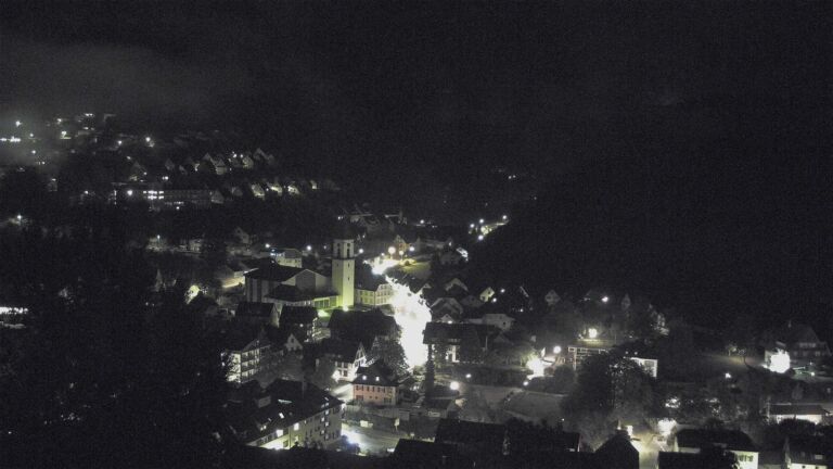 Dieses Bild zeigt eine Webcam-Aufnahme von Ottenhöfen, aufgenommen am Mittwoch, den 14.10.2026 um 05:40 Uhr