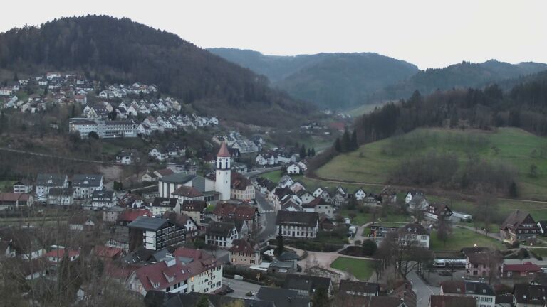 Dieses Bild zeigt eine Webcam-Aufnahme von Ottenhöfen, aufgenommen am Montag, den 23.03.2026 um 06:10 Uhr