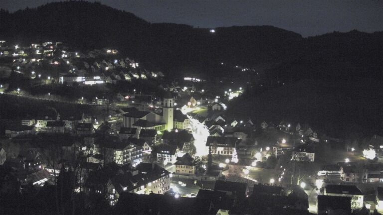 Dieses Bild zeigt eine Webcam-Aufnahme von Ottenhöfen, aufgenommen am Samstag, den 20.12.2025 um 07:20 Uhr