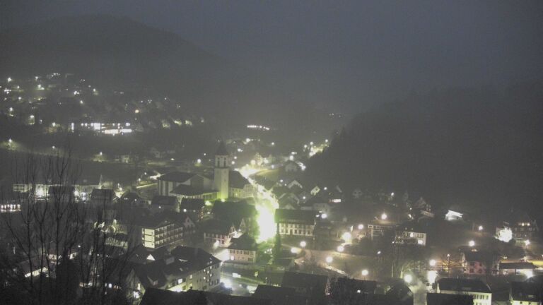 Dieses Bild zeigt eine Webcam-Aufnahme von Ottenhöfen, aufgenommen am Montag, den 26.01.2026 um 07:20 Uhr