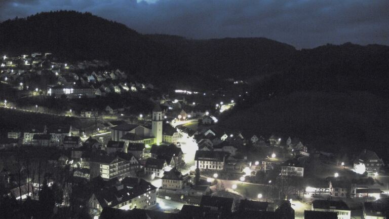 Dieses Bild zeigt eine Webcam-Aufnahme von Ottenhöfen, aufgenommen am Sonntag, den 01.03.2026 um 06:20 Uhr