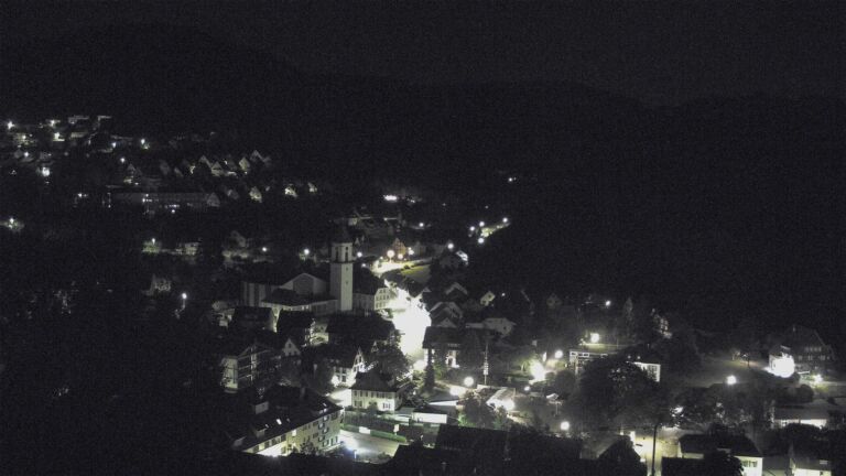 Dieses Bild zeigt eine Webcam-Aufnahme von Ottenhöfen, aufgenommen am Freitag, den 19.06.2026 um 03:00 Uhr
