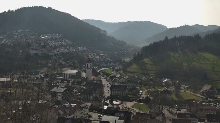 Dieses Bild zeigt eine Webcam-Aufnahme von Ottenhöfen, aufgenommen am Samstag, den 07.03.2026 um 11:20 Uhr