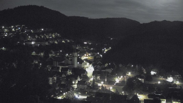 Dieses Bild zeigt eine Webcam-Aufnahme von Ottenhöfen, aufgenommen am Samstag, den 30.05.2026 um 00:30 Uhr