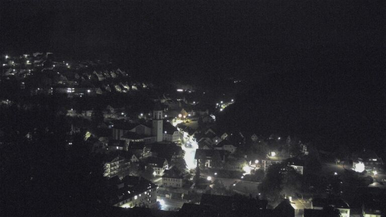 Dieses Bild zeigt eine Webcam-Aufnahme von Ottenhöfen, aufgenommen am Donnerstag, den 01.10.2026 um 23:30 Uhr