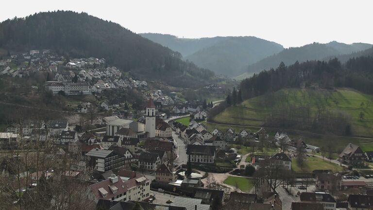 Dieses Bild zeigt eine Webcam-Aufnahme von Ottenhöfen, aufgenommen am Freitag, den 06.03.2026 um 11:50 Uhr