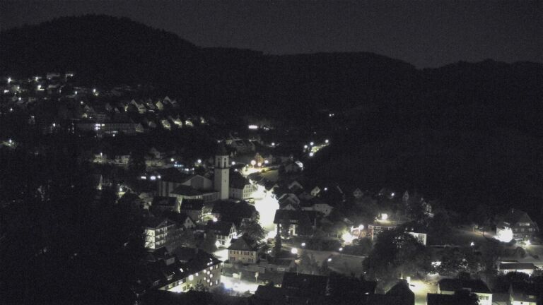 Dieses Bild zeigt eine Webcam-Aufnahme von Ottenhöfen, aufgenommen am Donnerstag, den 03.09.2026 um 04:30 Uhr