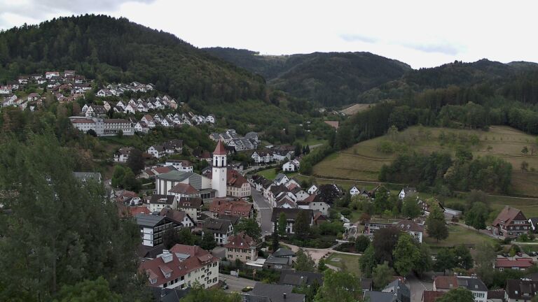 Dieses Bild zeigt eine Webcam-Aufnahme von Ottenhöfen, aufgenommen am Montag, den 31.08.2026 um 10:40 Uhr